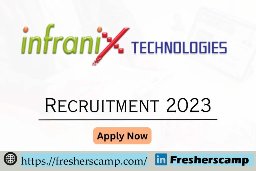 Infranix Technologies Recruitment 2023