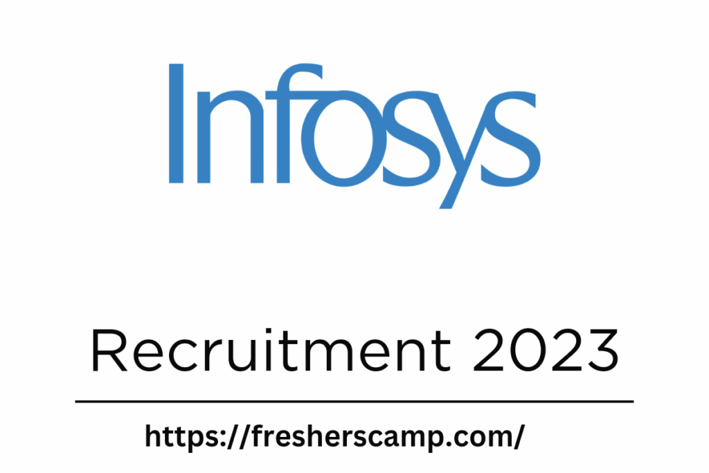 Infosys Recruitment Drive 2023