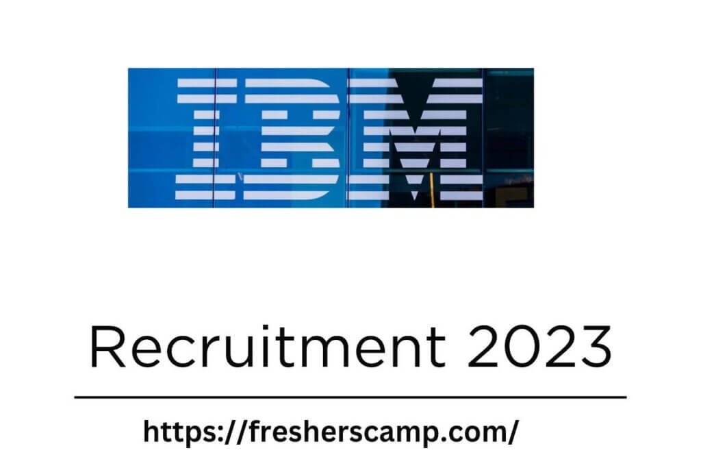 IBM Off Campus Drive Recruitment 2023
