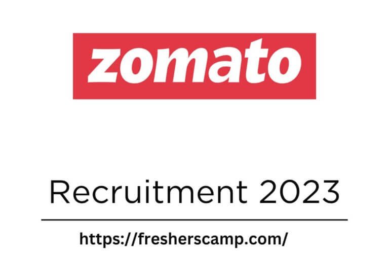 Zomato Recruitment 2023