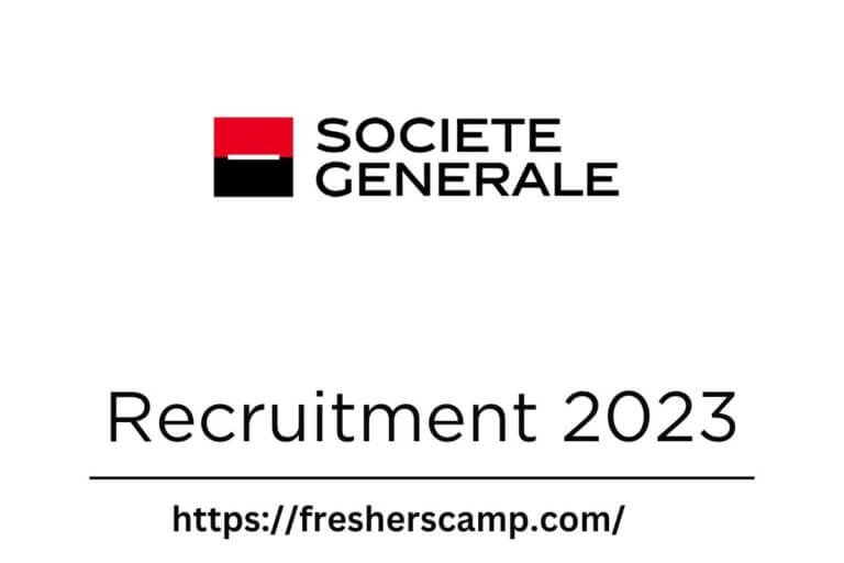 Societe Generale Hiring 2023