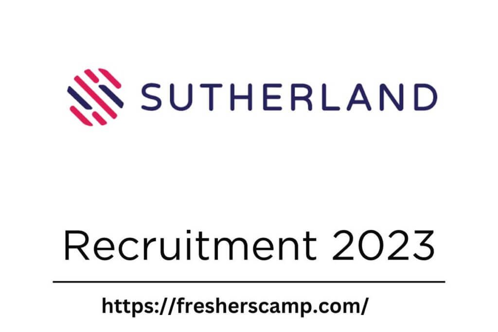 Sutherland Off Campus Recruitment 2023