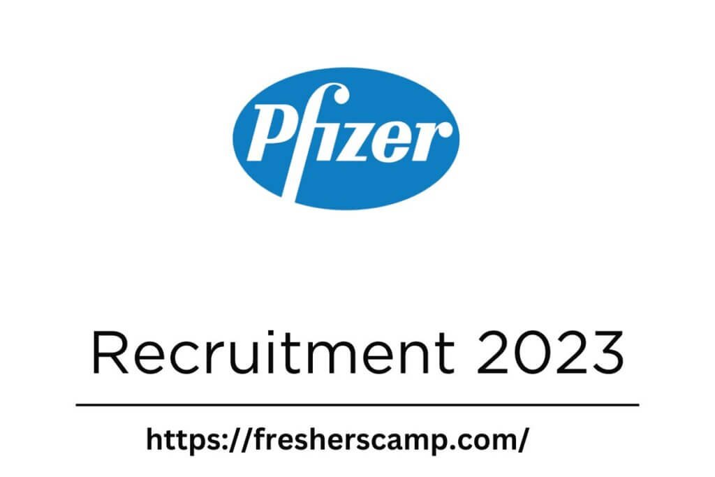 Pfizer Off Campus Recruitment 2023