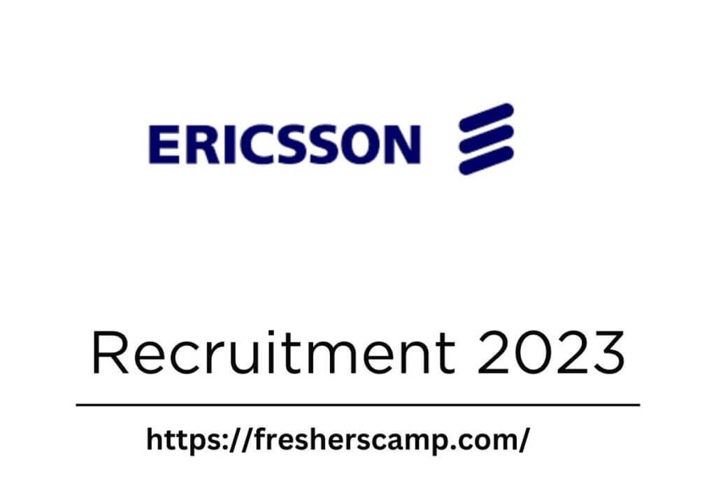 Ericsson Hiring 2023