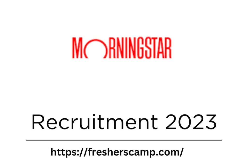 Morningstar Recruitment 2023