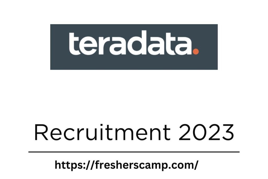 Teradata Off Campus Recruitment 2023