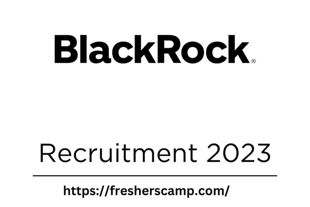 BlackRock Hiring 2023