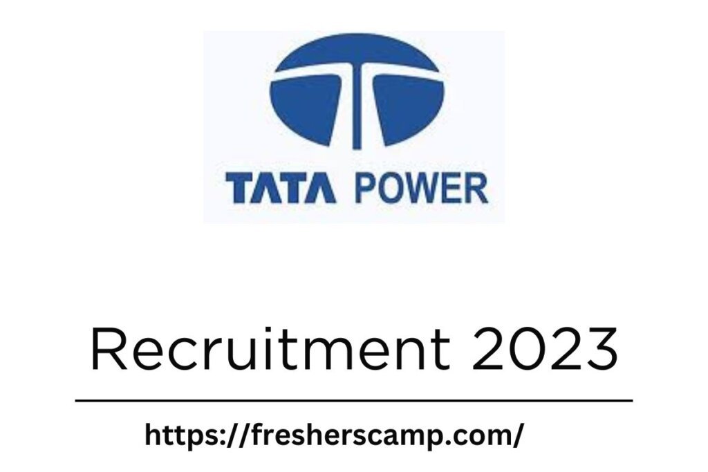    Tata Power Off Campus Recruitment 2023