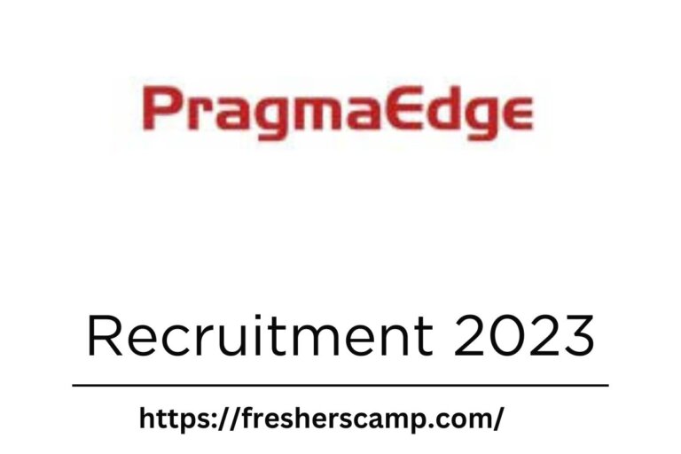 PragmaEdge Hiring 2023