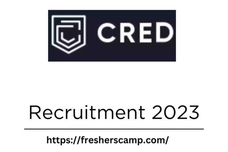 CRED Off Campus Recruitment 2023