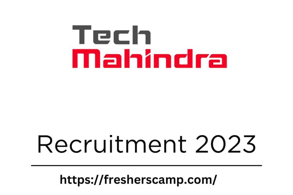 Tech Mahindra Off Campus Recruitment 2023