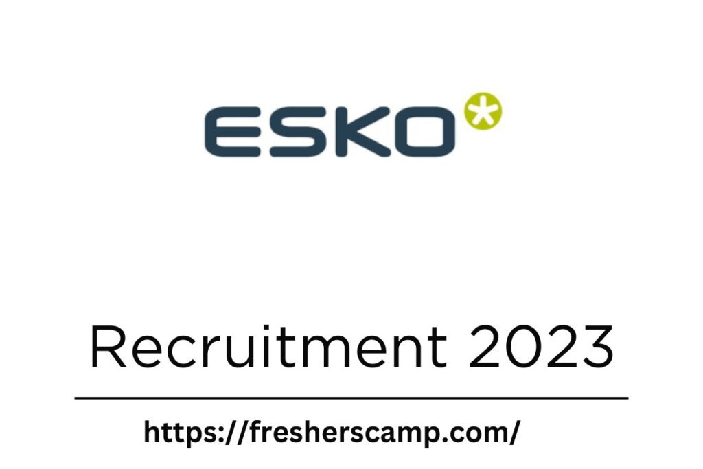 Esko Off Campus Recruitment 2023