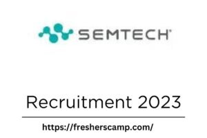 Semtech Recruitment Freshers 2023