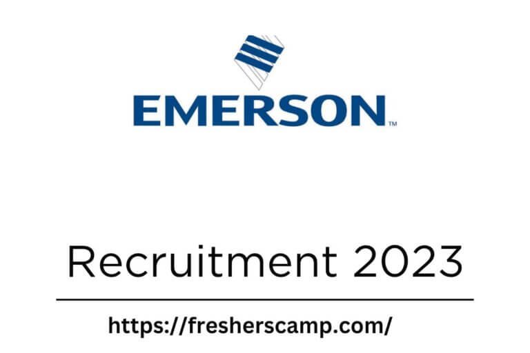 Emerson Hiring 2023 For Application Engineer | Chennai Emerson Hiring 2023 For Application Engineer | Chennai