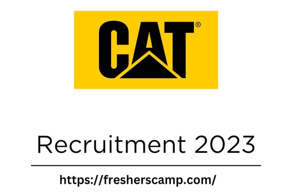 Caterpillar Recruitment 2023