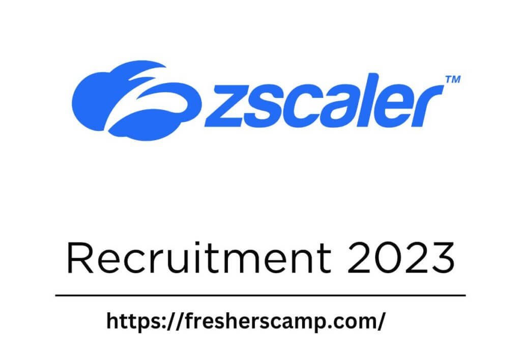 Zscaler Recruitment 2023