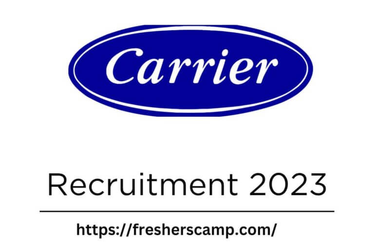Carrier Off Campus Recruitment 2023