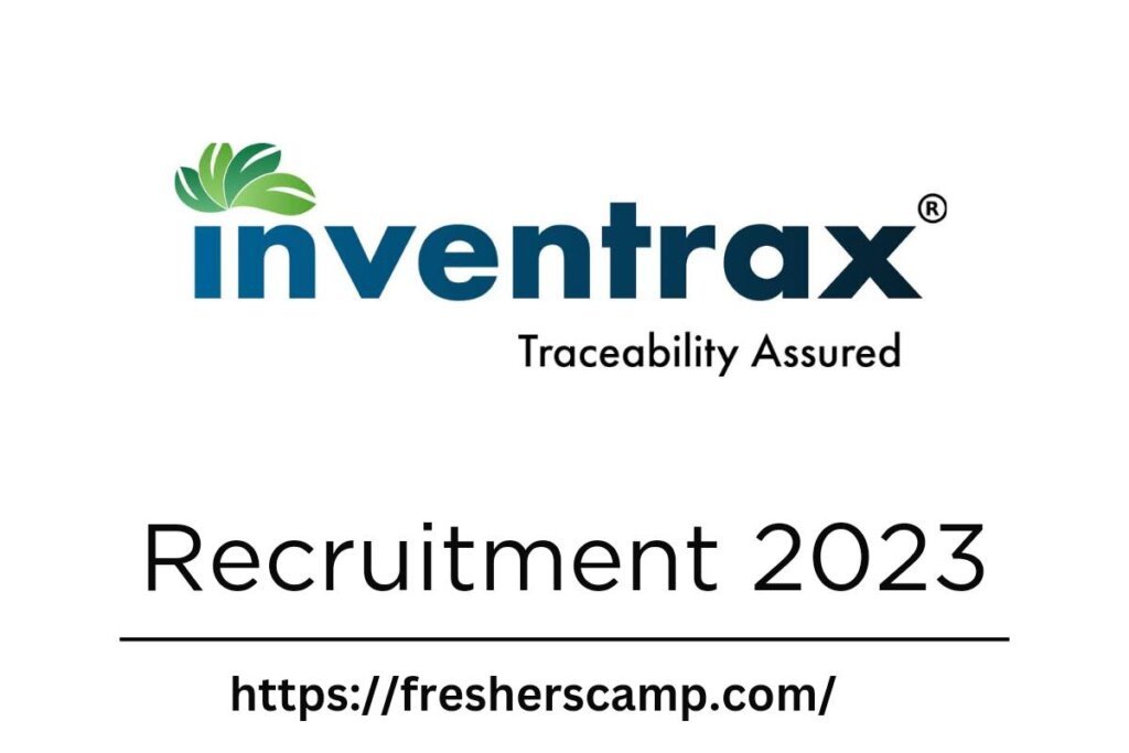 Inventrax Recruitment 2023