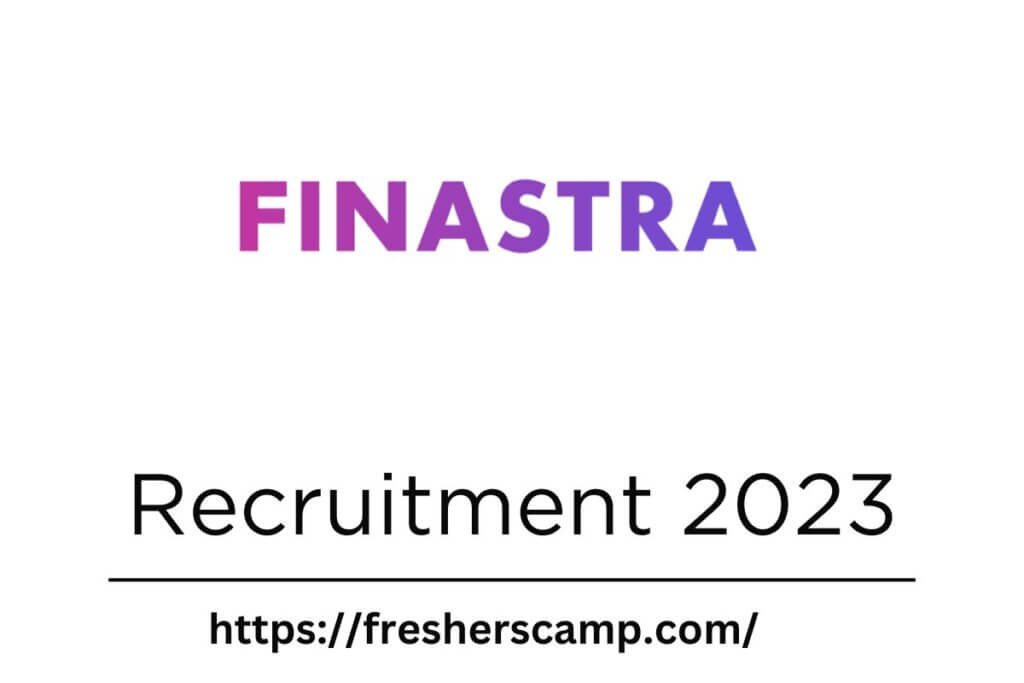 Finastra Recruitment 2023