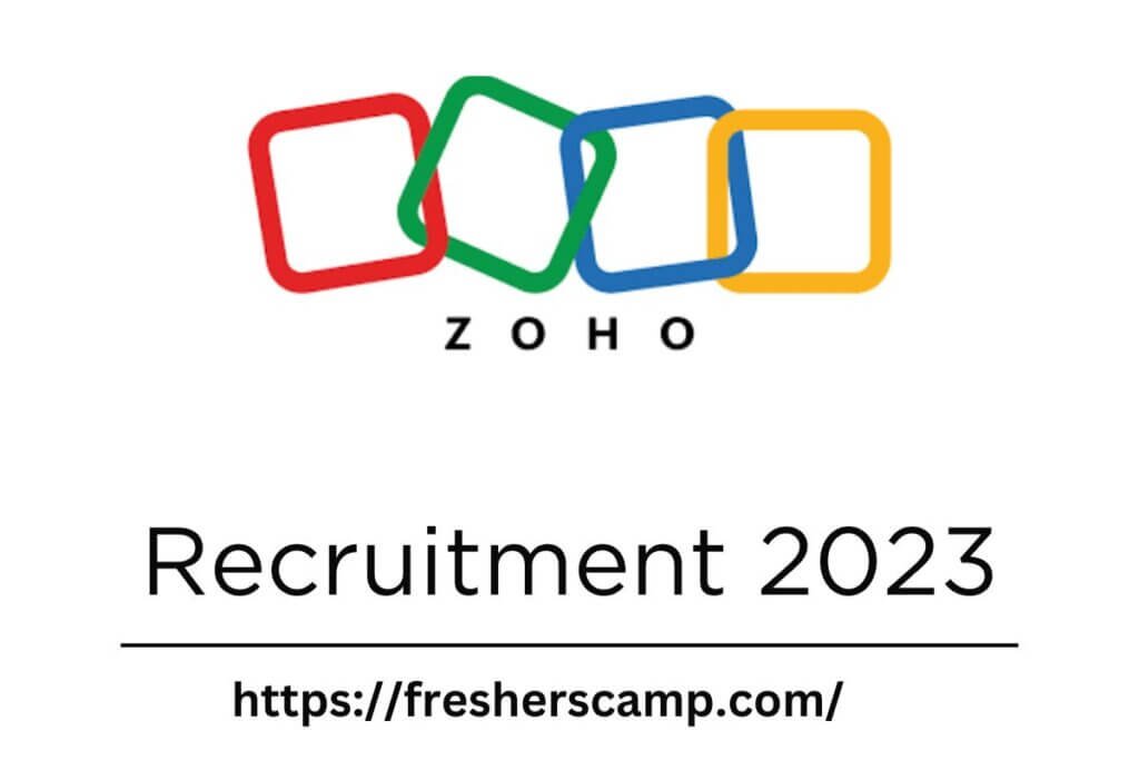 Zoho Off Campus Hiring 2023
