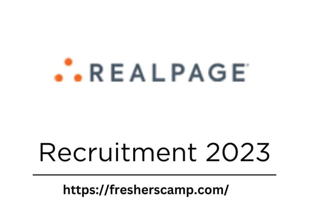  RealPage Off Campus Recruitment 2023