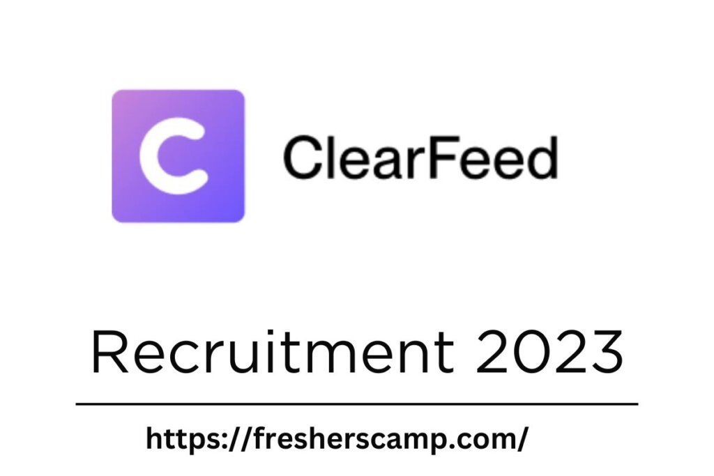 ClearFeed Hiring 2023