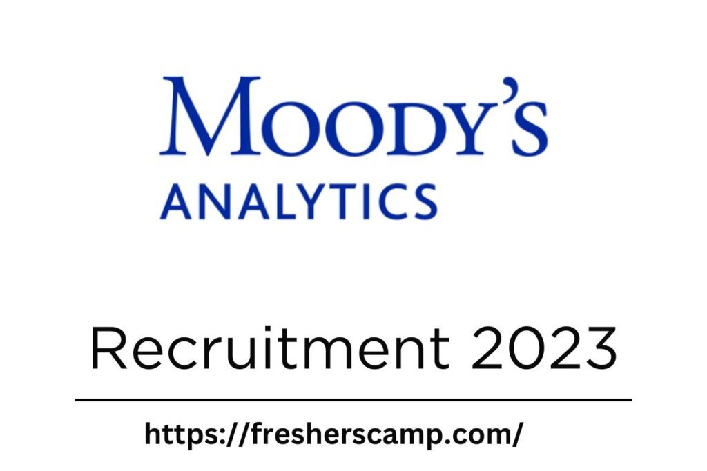 Moody’s Recruitment 2023