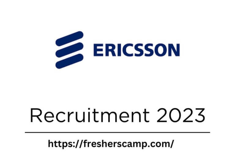 Ericsson Recruitment 2023