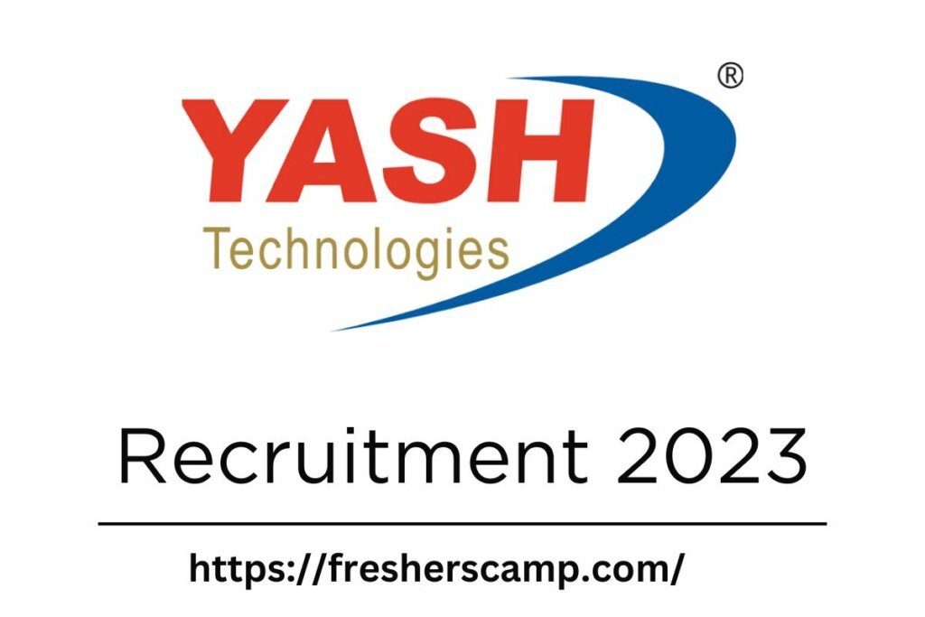 Yash Technologies Hiring 2023