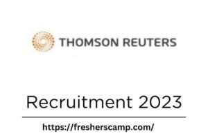 Thomson Reuters Hiring 2023