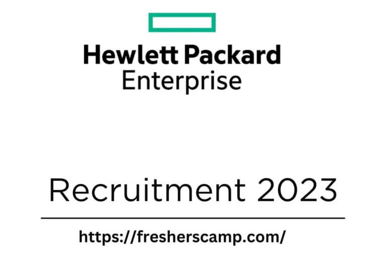HPE Recruitment 2023