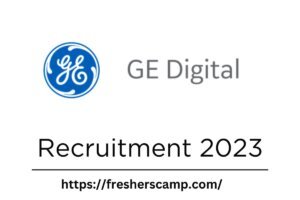 GE Digital Off Campus Hiring 2023