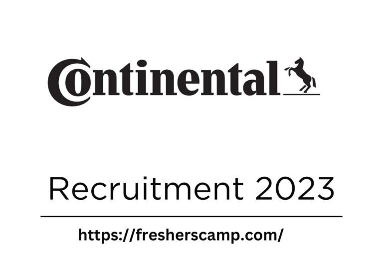 Continental Off Campus Hiring 2023