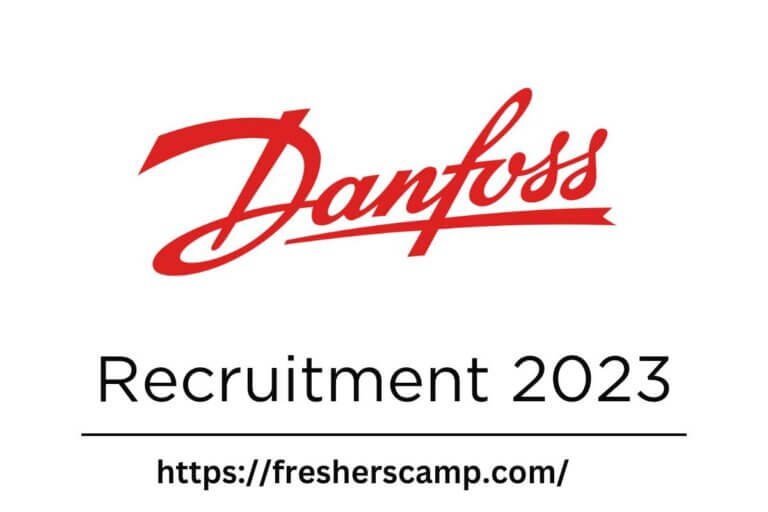 Danfoss Off Campus Recruitment 2023