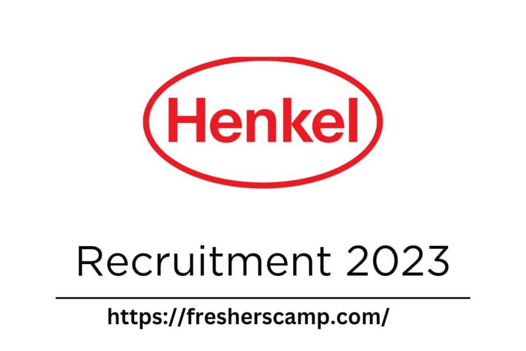 Henkel Recruitment 2023