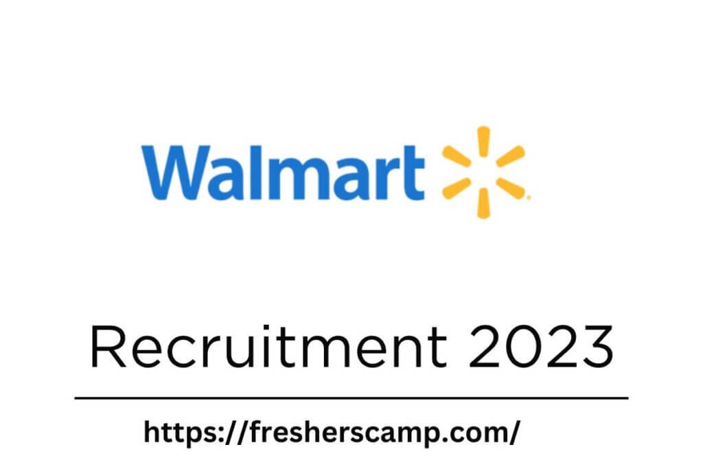 Walmart Off Campus Hiring 2023