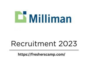 Milliman Off Campus Recruitment 2023