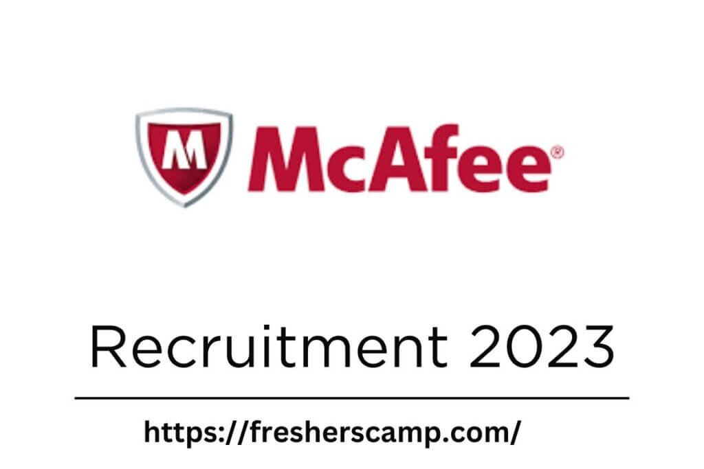 McAfee Hiring 2023