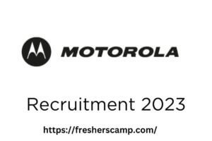 Motorola Recruitment 2023