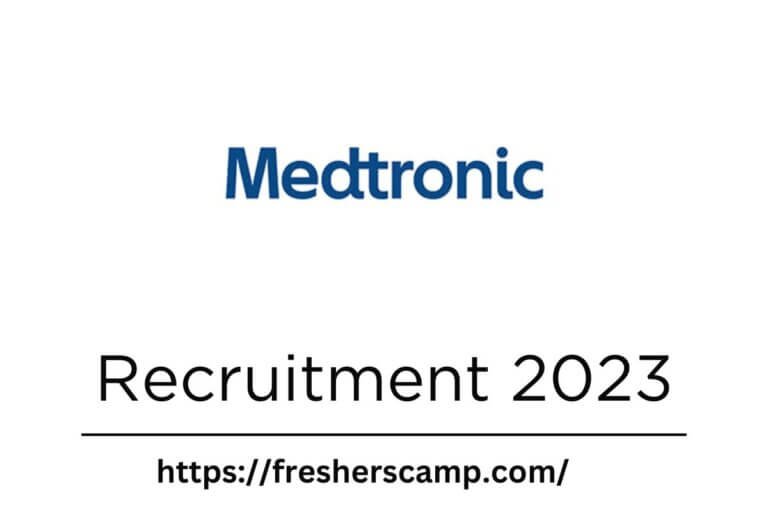 Medtronic Off Campus Recruitment 2023
