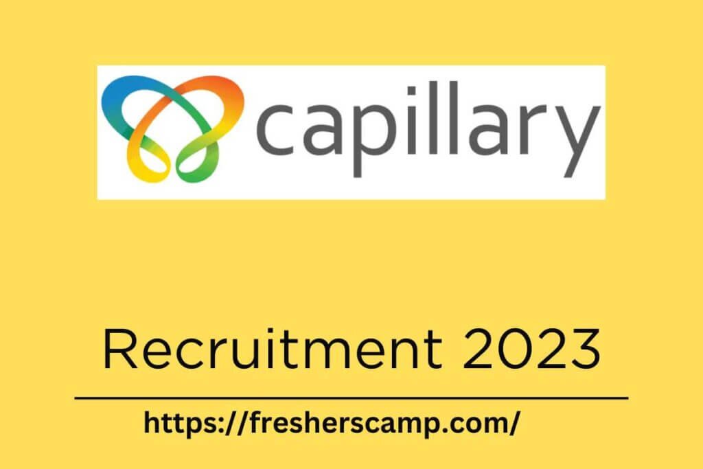 Capillary Technologies Recruitment 2023