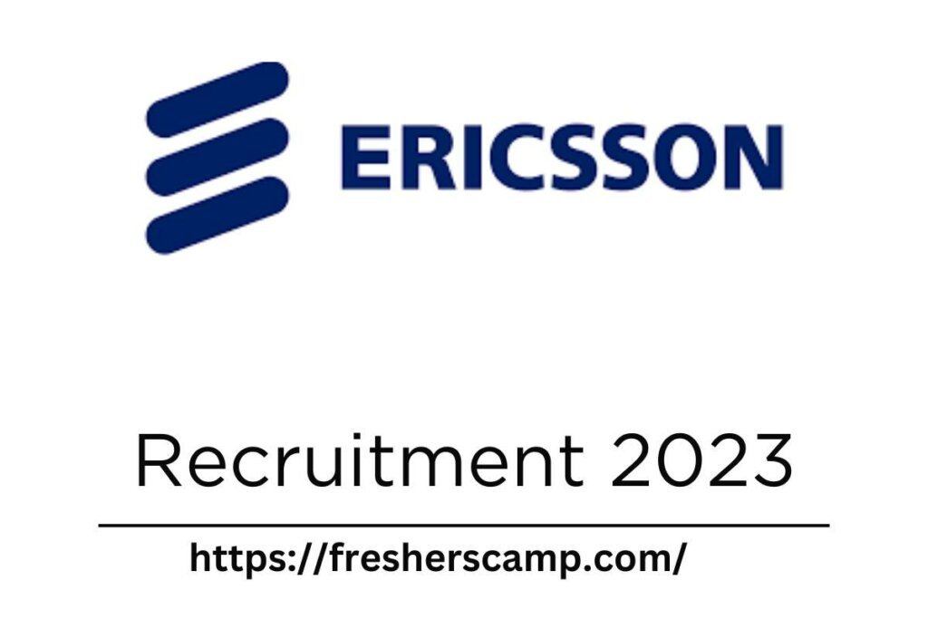 Ericsson Recruitment 2023