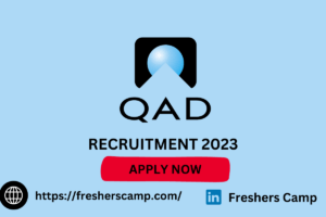 QAD Freshers Jobs 2023