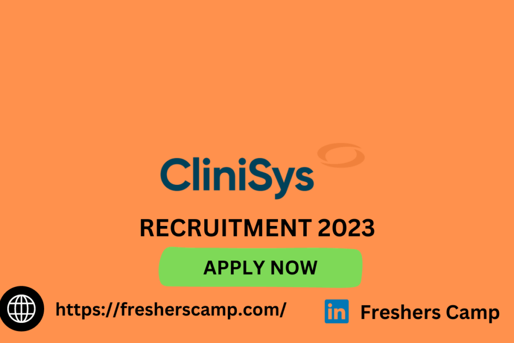 Clinysis Off Campus Freshers Jobs 2023