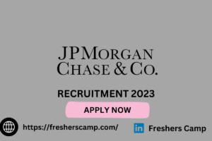 JP Morgan Off Campus Drive for Freshers 2023