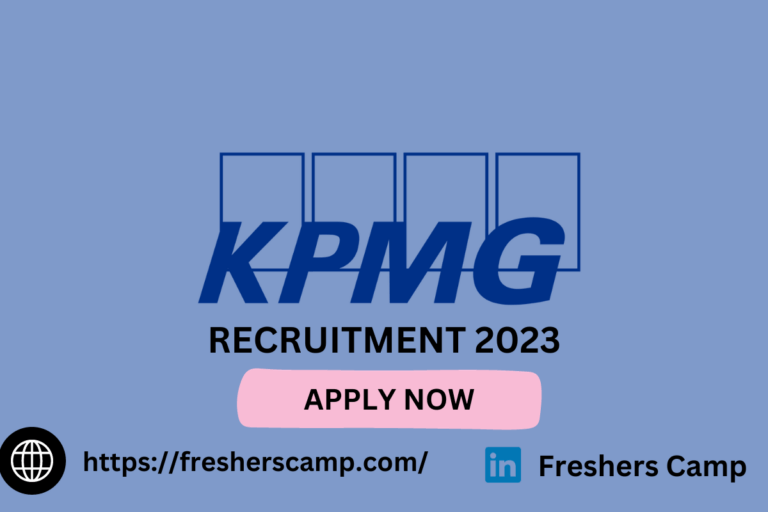 KPMG Recruitment 2023 : Hiring for Freshers as Software Engineering | Apply Now KPMG Recruitment 2023 : Hiring for Freshers as Software Engineering | Apply Now