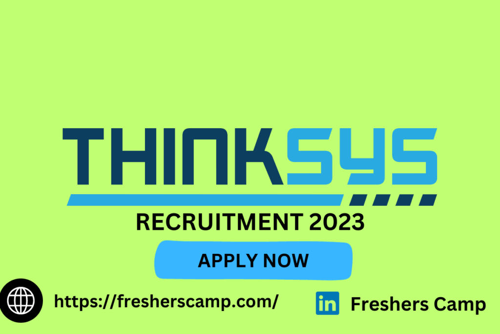 Thinksys Off Campus Drive 2024