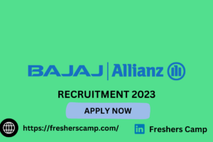 Bajaj Allianz Off Campus Recruitment 2023