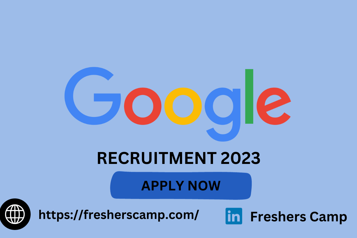 Google Summer Internship 2024 Hiring For Freshers In Digital   Google 