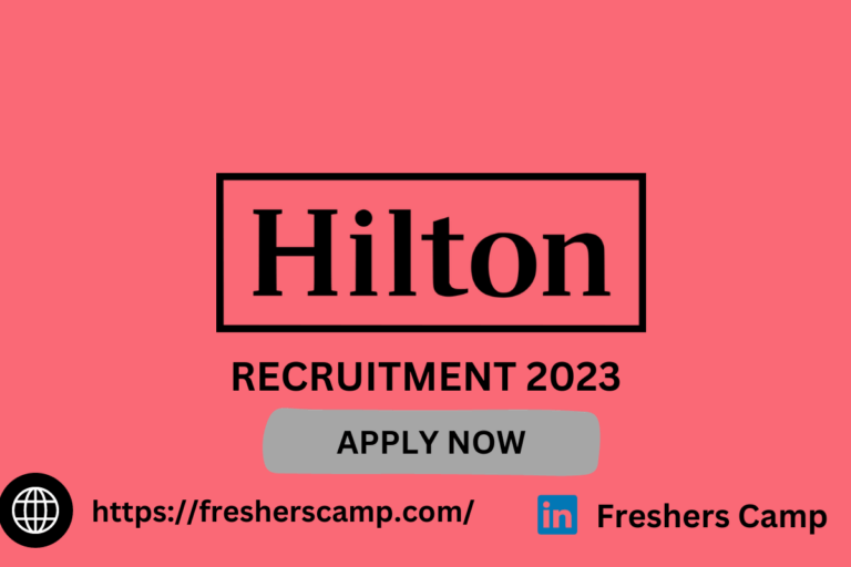 Hilton Off Campus Hiring 2023